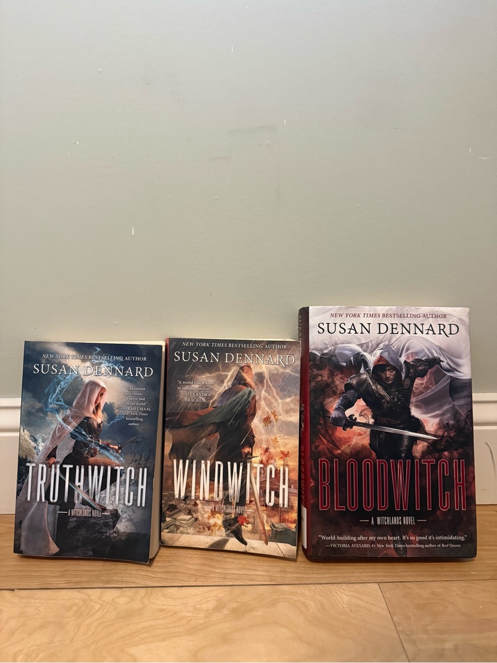 Truthwitch / Witchland series, books 1-3